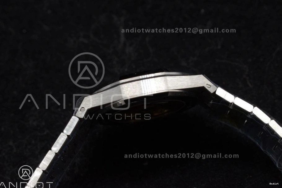 Royal SA3120 SS Oak 37mm Edition on APSF 1:1 Dial Clone Grey Frosted 15454 Best Bracelet SS Textured Super 0516